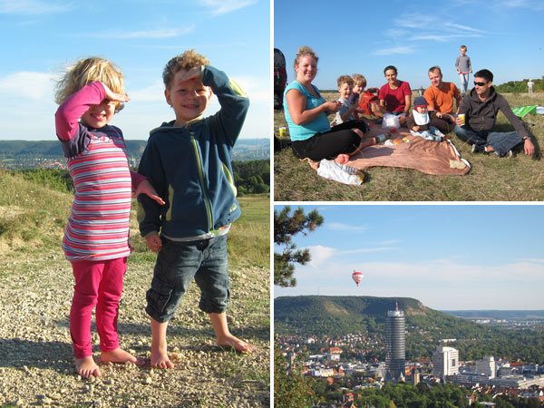 Picknick am Napoleonstein